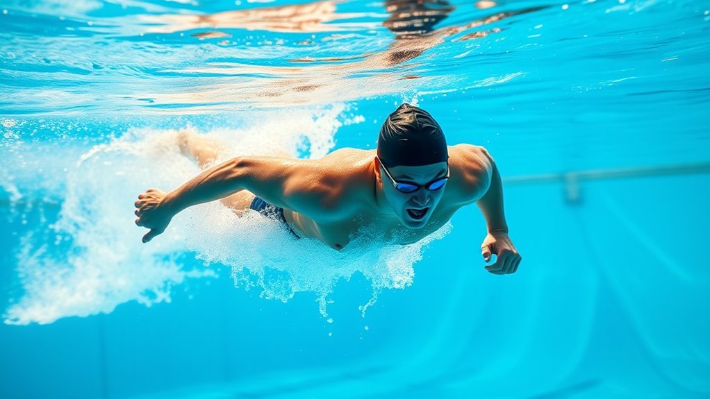 adjusting swim intensity duration