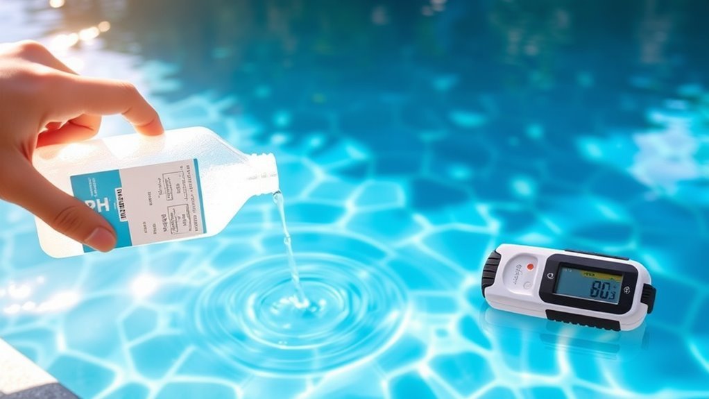 alkalinity stabilizes pool water