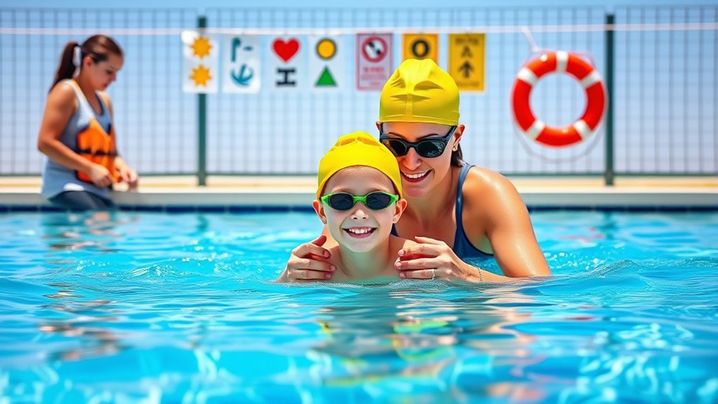 always swim with supervision