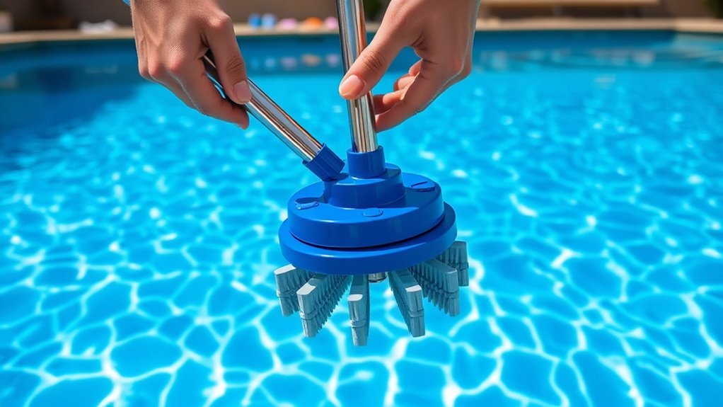 assemble vacuum head securely