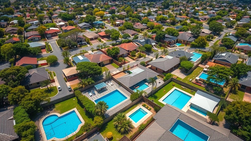 australian pool loving outdoor lifestyle