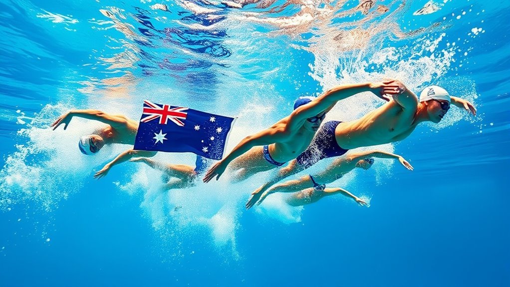 australian swimming legacy excellence