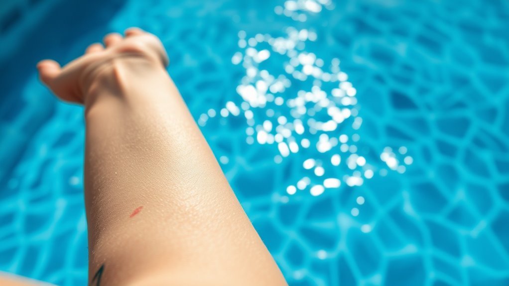avoid swimming immediately after tattoo
