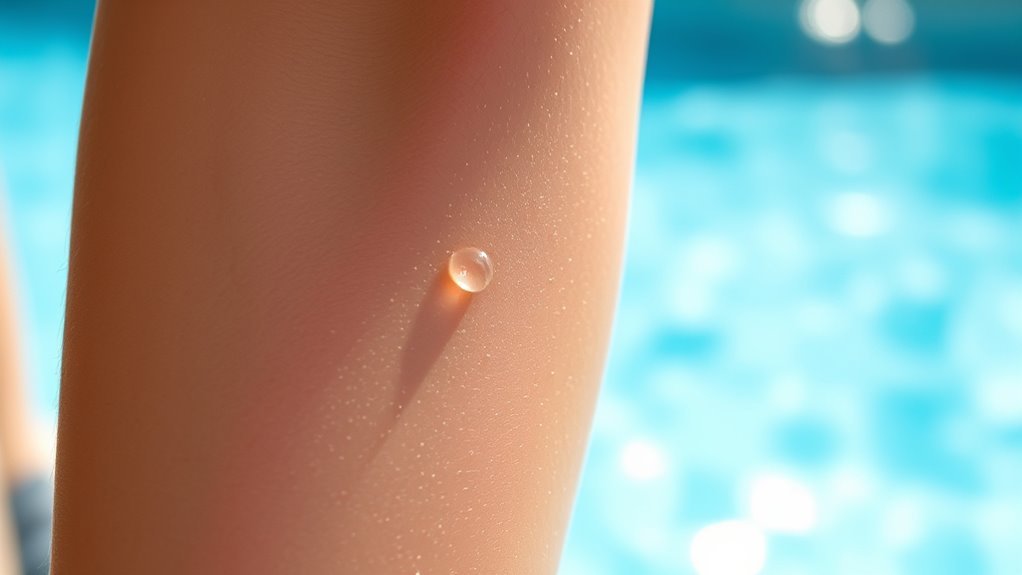 avoid swimming until healed