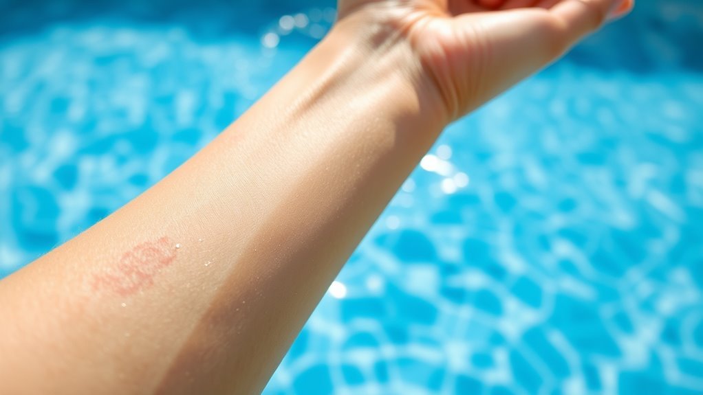 avoid swimming until healed