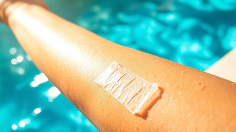 avoid swimming until healed