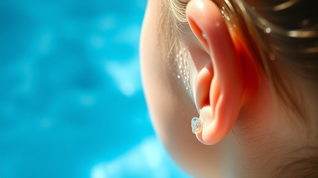 avoid swimming with fresh piercing