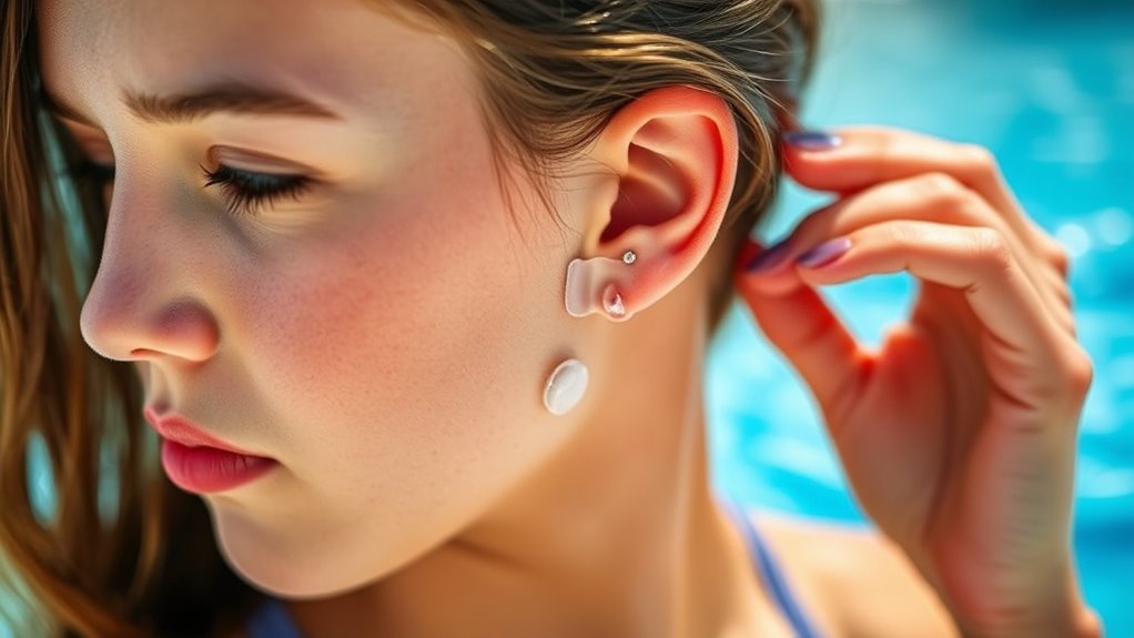 avoid swimming with fresh piercings