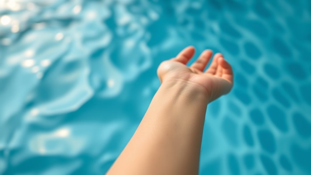 avoid water during healing