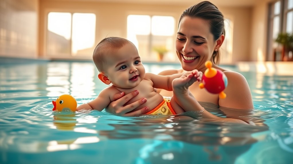 baby water comfort preparation