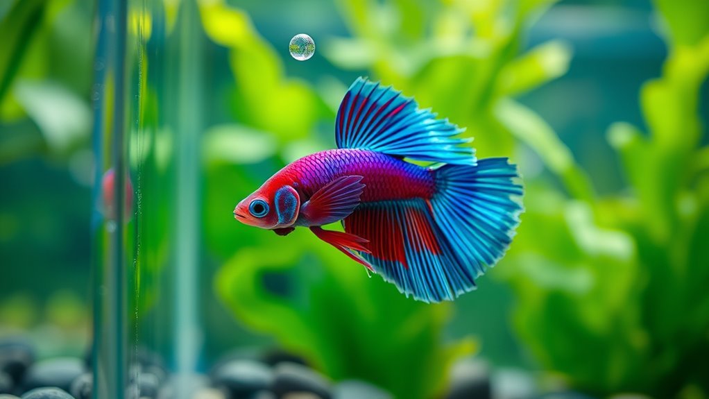 betta swimming sideways issues