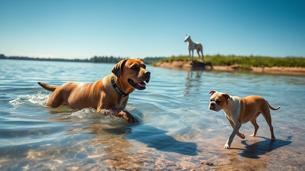 breed influences swimming ability