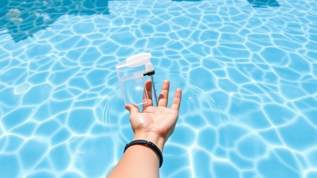 check daily water levels