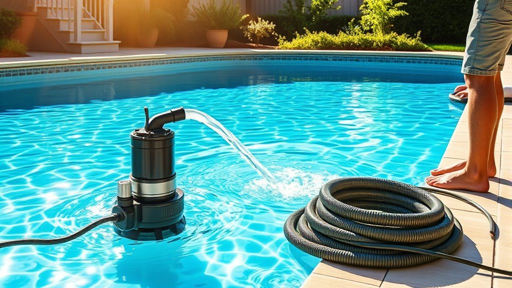 choose appropriate draining method