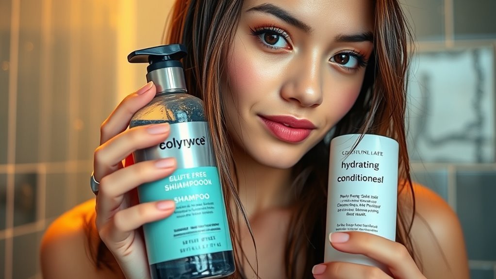 choose hydrating clarifying hair products