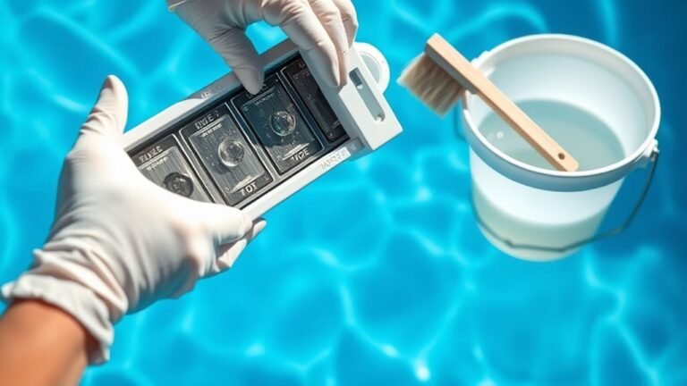 cleaning salt cell tips