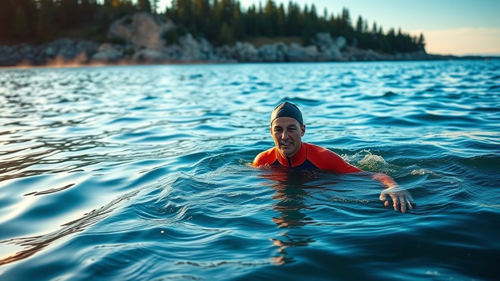 cold lake superior water