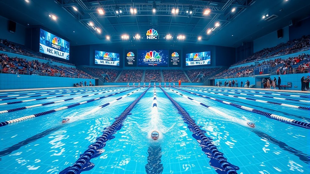 comprehensive swimming event coverage
