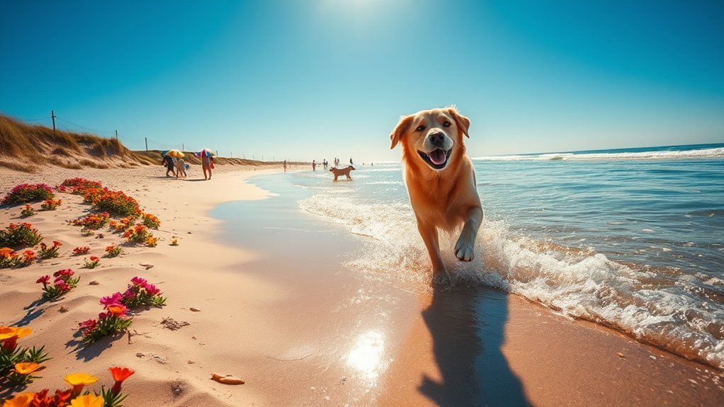 dog friendly beaches with rules
