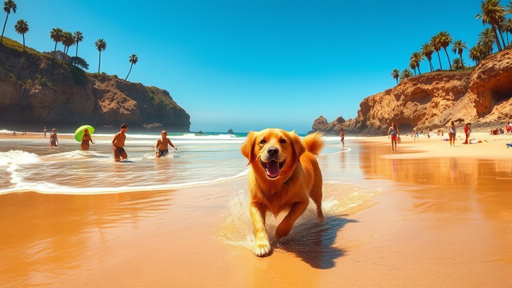 dog friendly california beaches