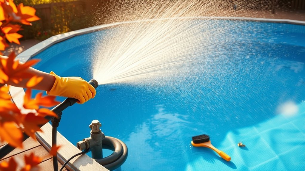 drain scrub clean protect