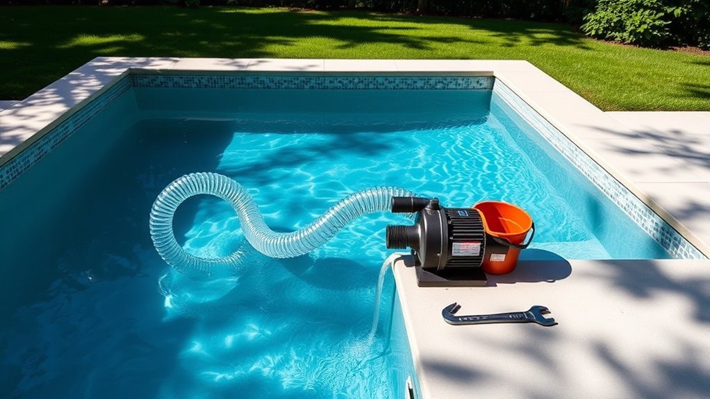 drain your swimming pool efficiently