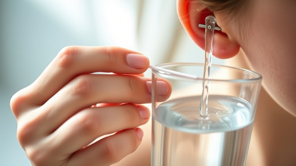 ear piercings require patience