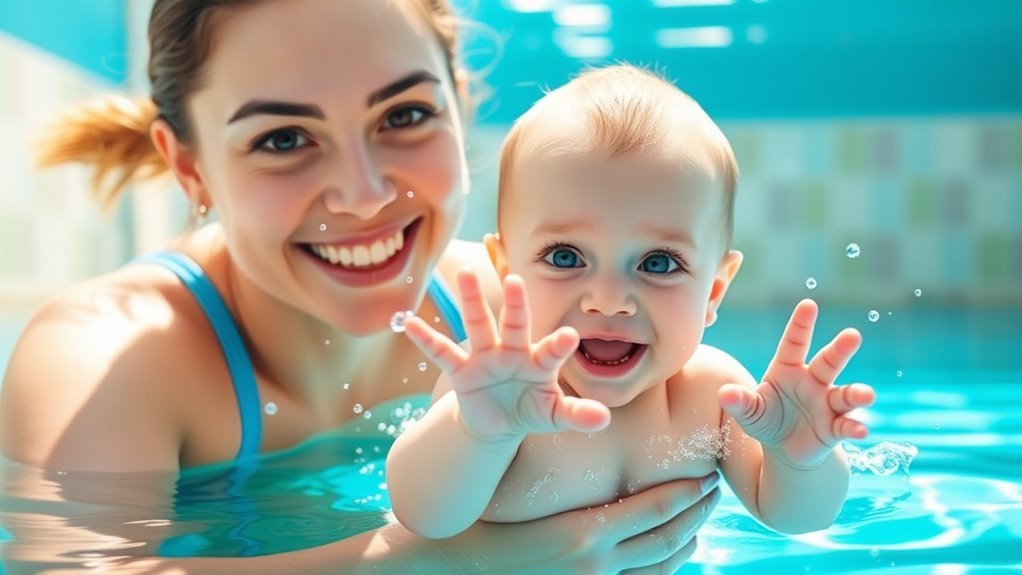 early swimming fosters confidence safety