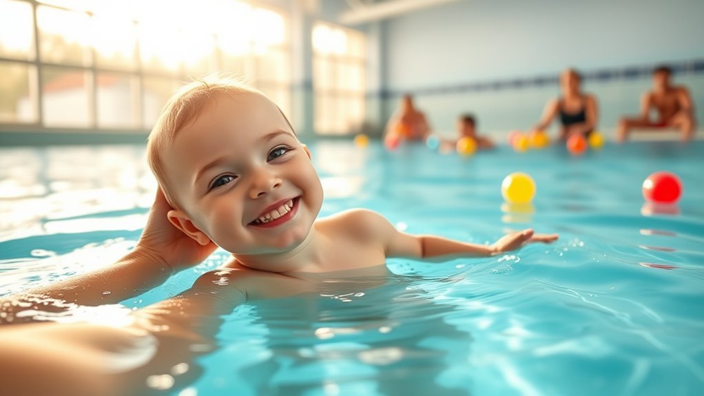 early water comfort fosters confidence