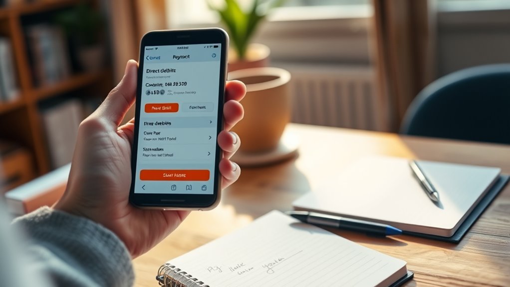 find your payment details