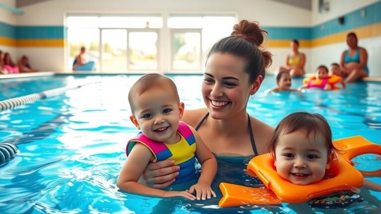 ideal swimming lesson age