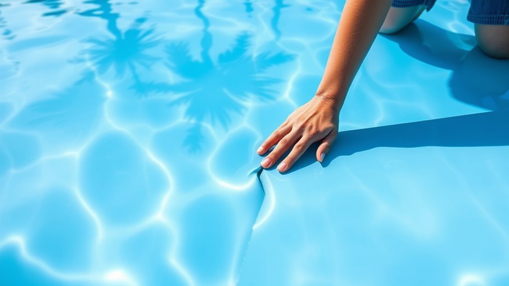 inspect liner for damage