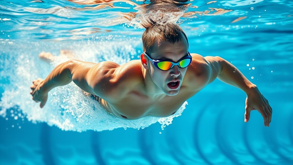 learning to swim swiftly