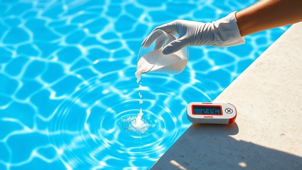 lower pool ph quickly