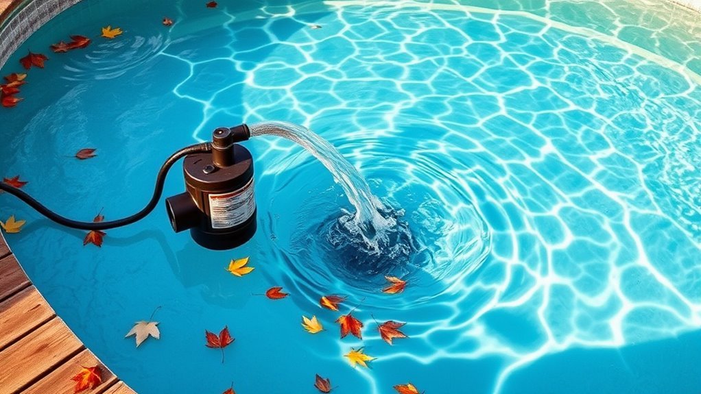 lower water before freezing