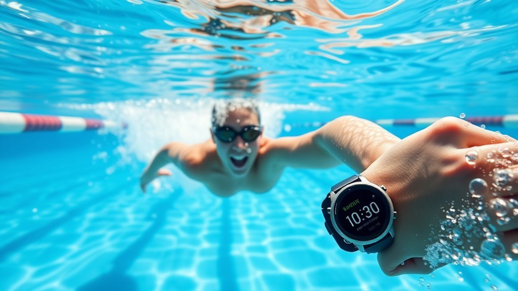 measure swim pace progress