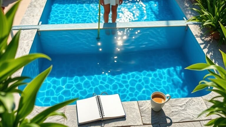 measuring pool water volume