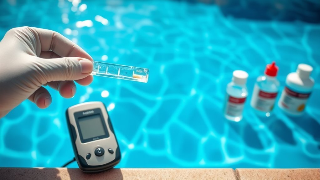 pool chemical testing costs