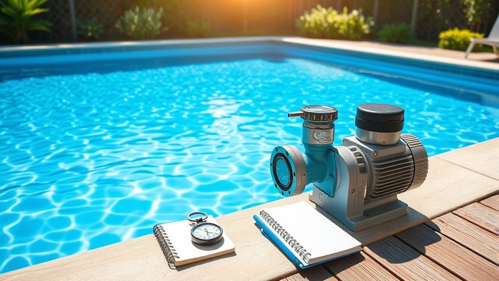 pool circulation time calculation