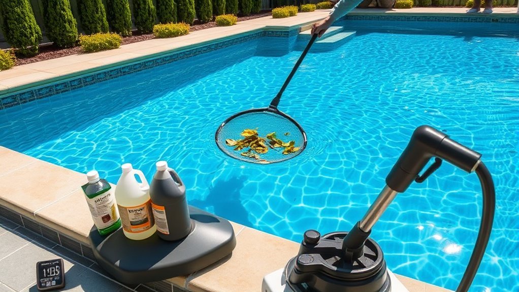 pool cleaning cost breakdown