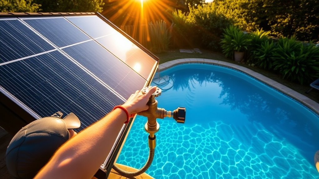 pool heat transfer methods