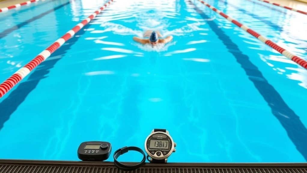 pool length affects lap count