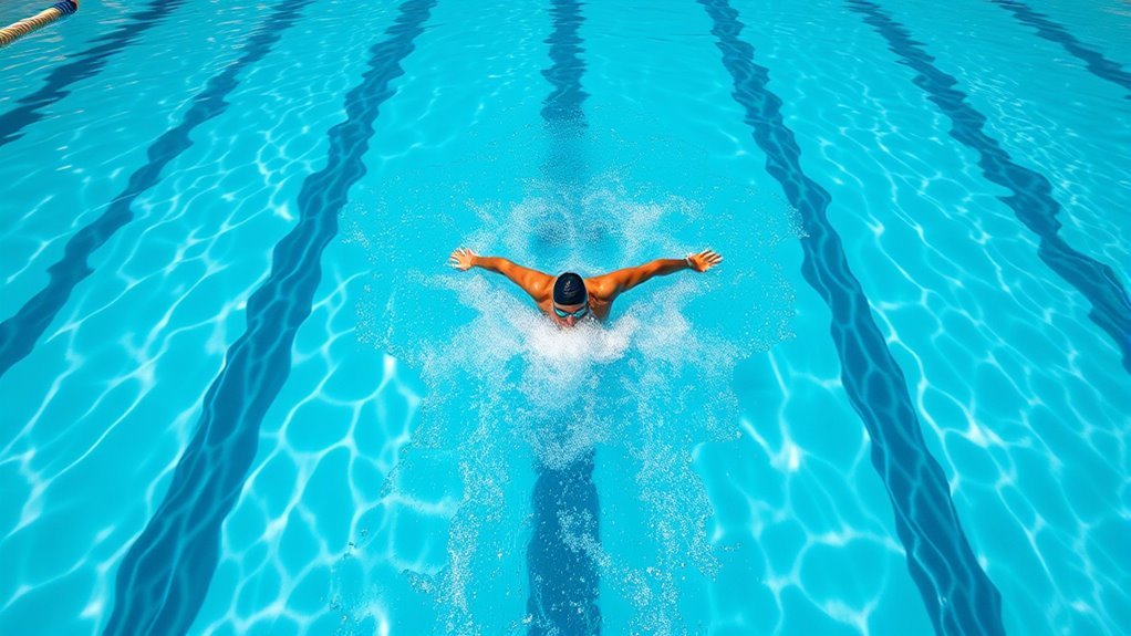 pool length influences lap count