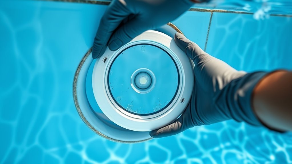 pool light bulb replacement