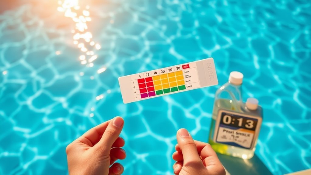 pool shock kills bacteria