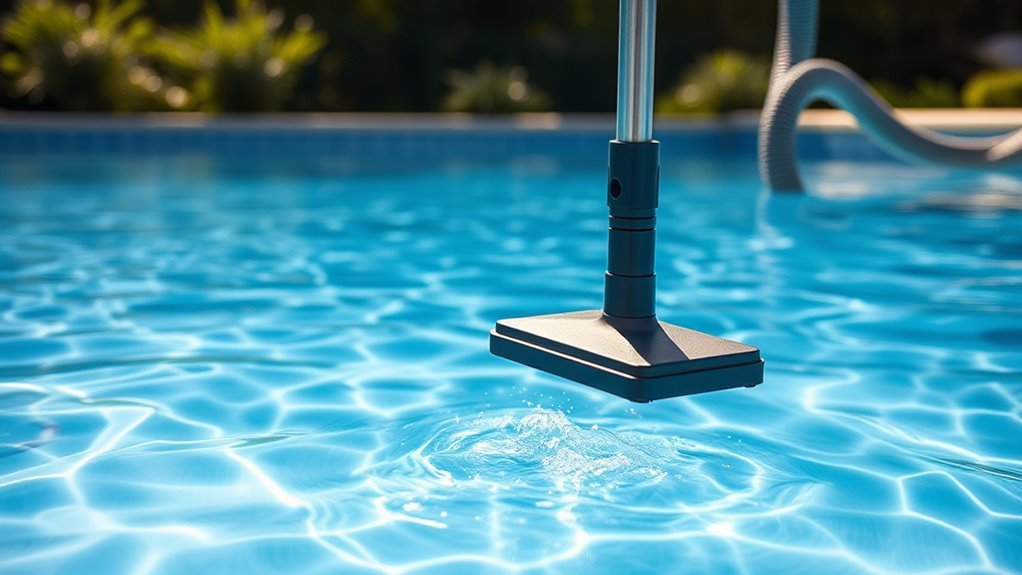 pool vacuuming step by step