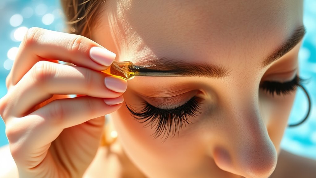 pre swim lash protection tips