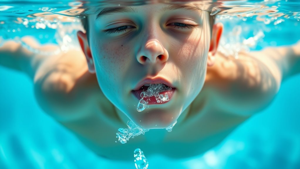 proper breathing enhances swimming endurance