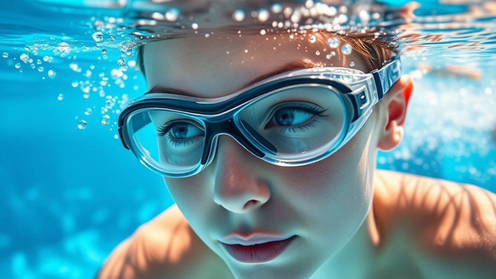 protect eyes with goggles