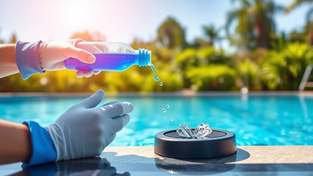 remove phosphates from pool
